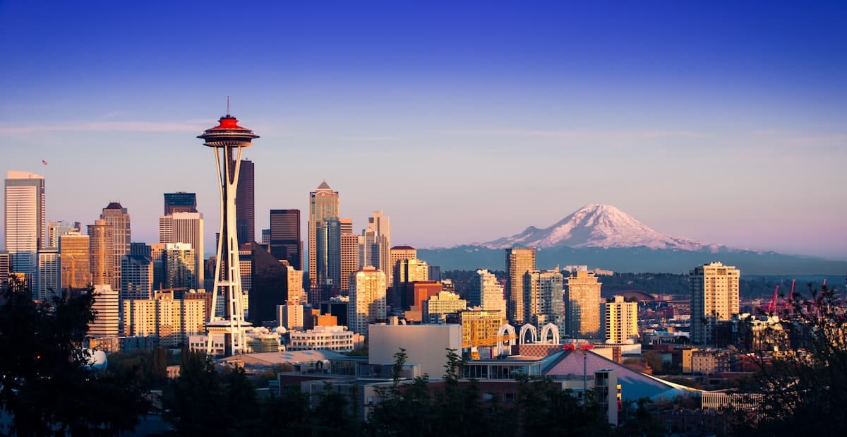 Seattle skyline representing Pacific Northwest market coverage