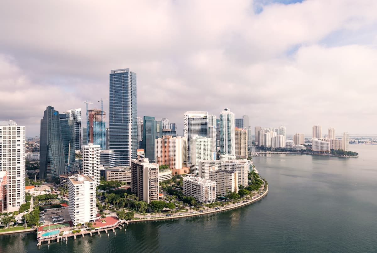 Miami skyline representing bilingual market coverage