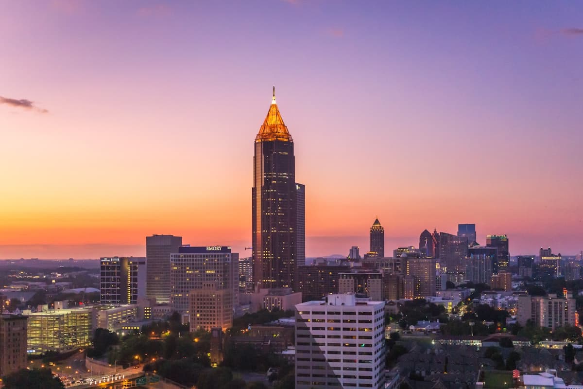 Atlanta skyline representing Southeast market coverage