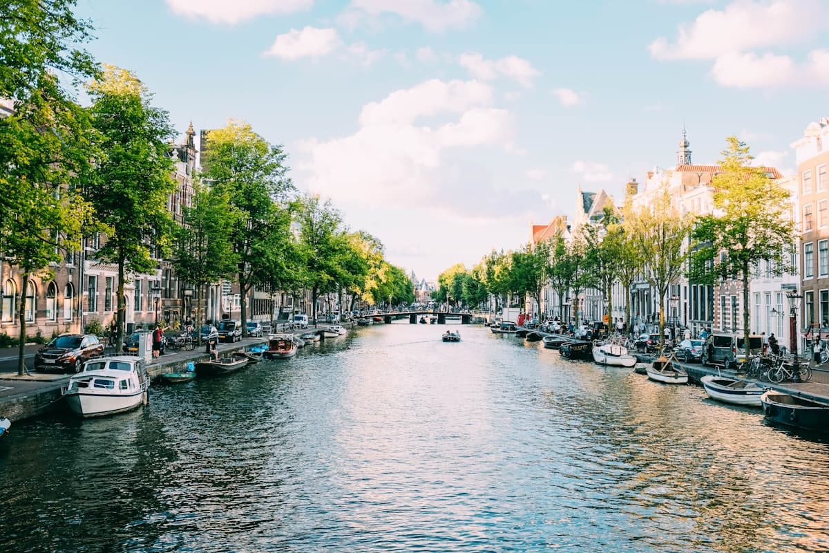 Amsterdam view representing Dutch market coverage