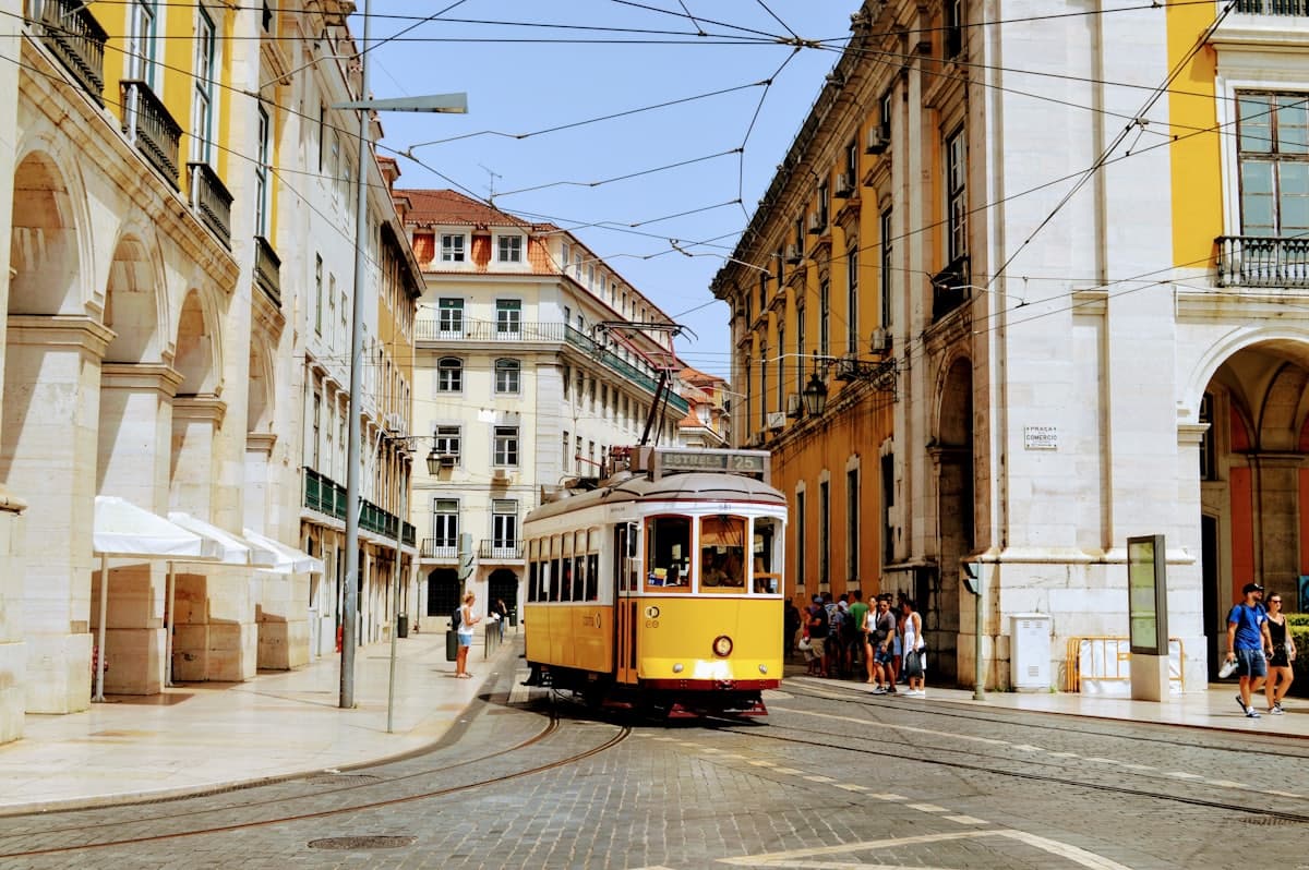 Lisbon view representing Portuguese nearshore delivery